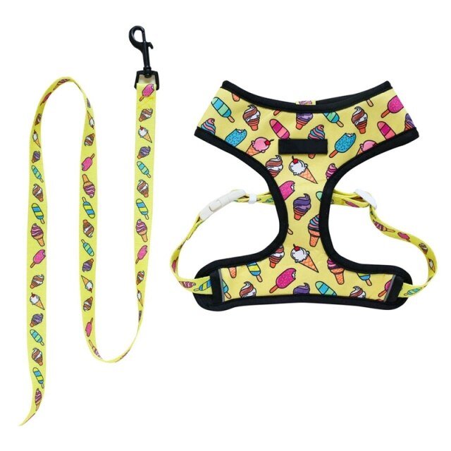 Breathable Small Dog Pet Harness Puppy Cat Vest Harness Collar For Chihuahua Pug Bulldog Cat arnes perro