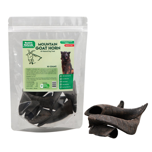 Mountain Goat Horn Dog Chews-10 Count-10 oz (WSP)