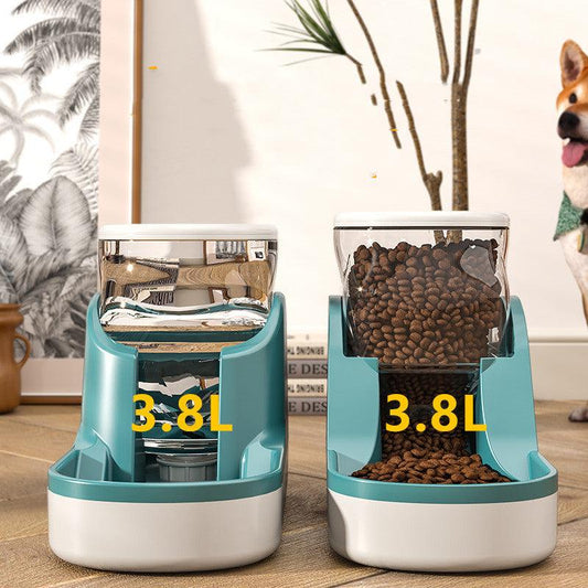 Pets Water Dispenser Cat Dog Automatic Feeder-0