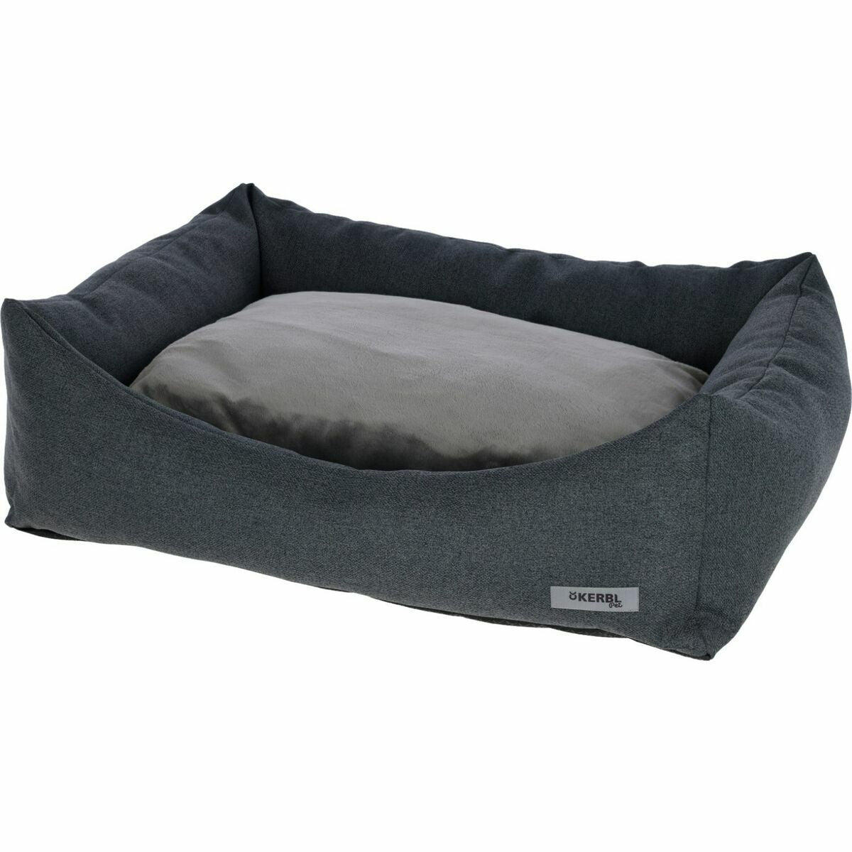 Dog Bed Kerbl Grey 80 x 60 x 25 cm-0