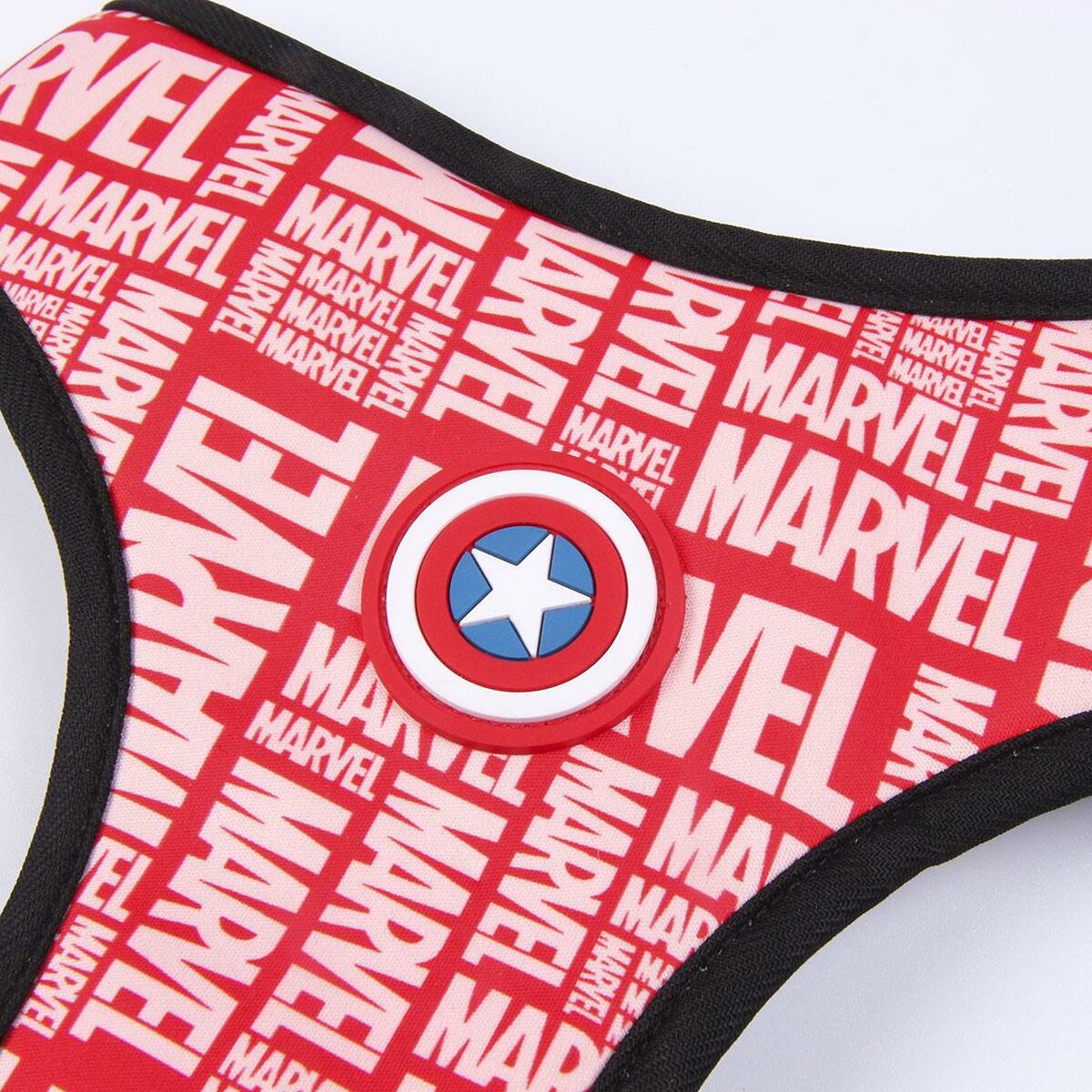 Dog Harness Marvel Reversible Red XS-2