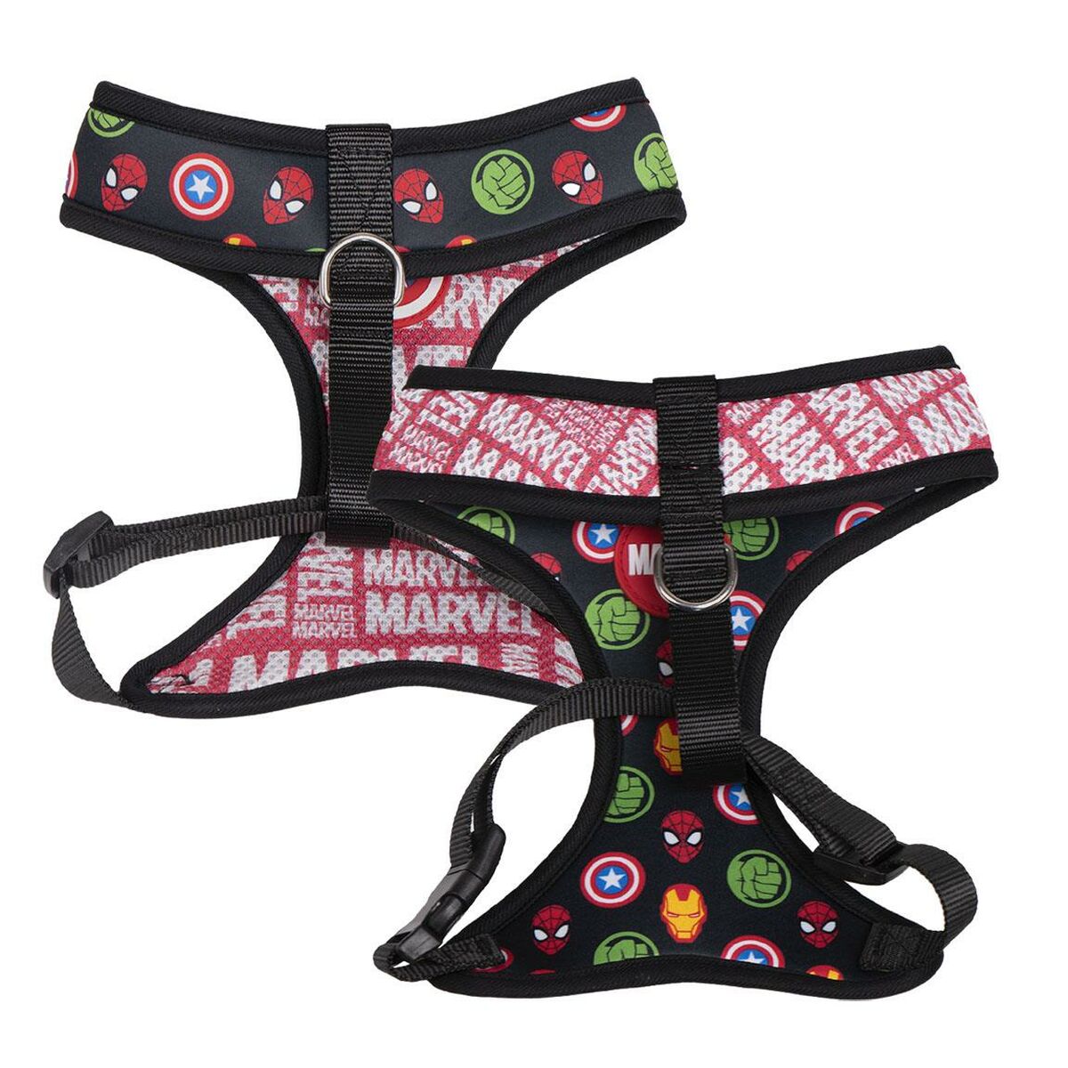 Dog Harness Marvel M/L Red-7