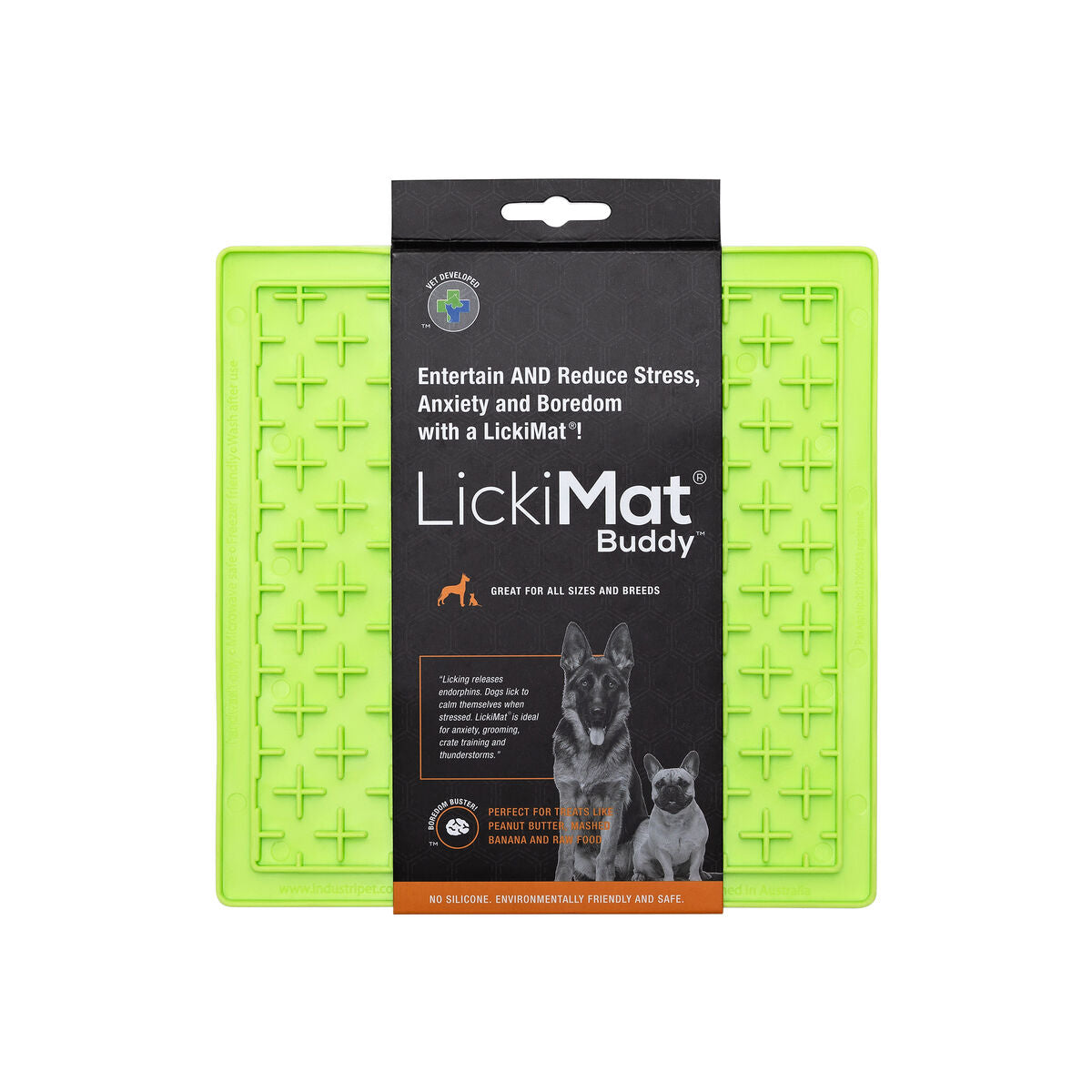Dog Feeder Lickimat Green TPR-1