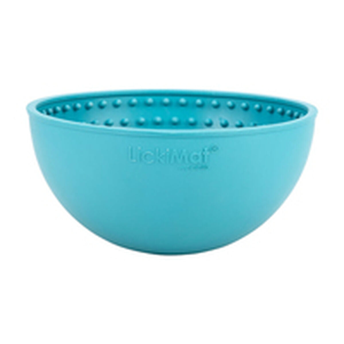 Dog Feeder Lickimat Wobble Turquoise Rubber-7