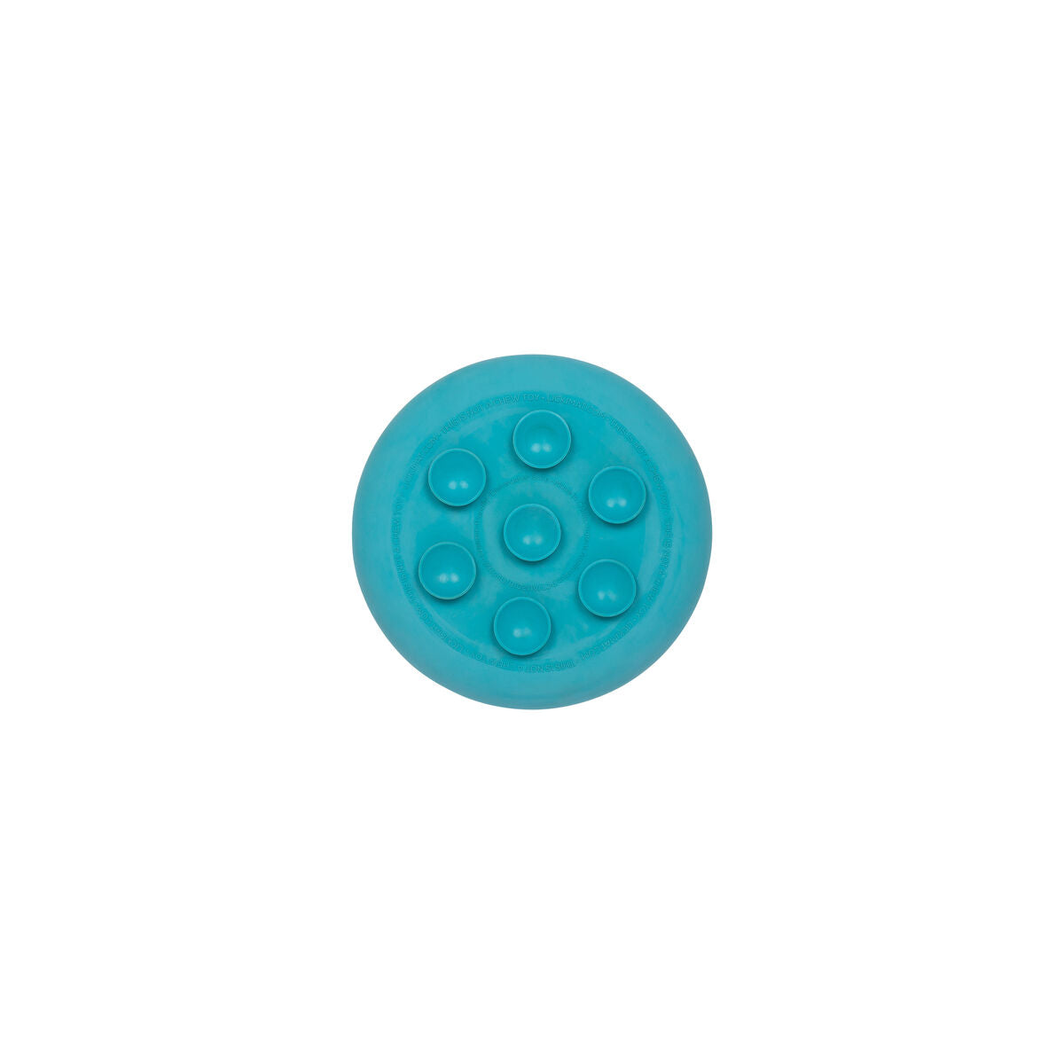 Dog Feeder Lickimat Turquoise Rubber-2