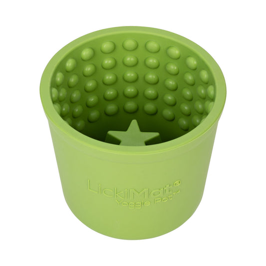 Dog Feeder Lickimat Green Rubber-0