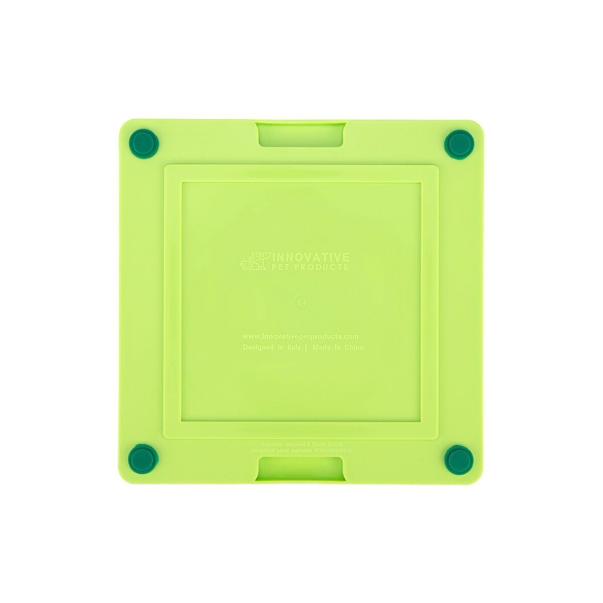 Dog Feeder Lickimat Green polypropylene TPR-1