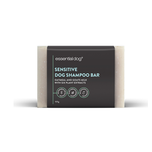 Solid Dog Shampoo Bar (Sensitive): Oatmeal, Lavender & Geranium